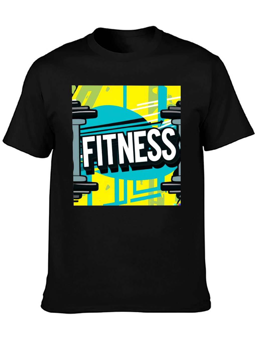 Fitness Graphic Tee - Workout Style