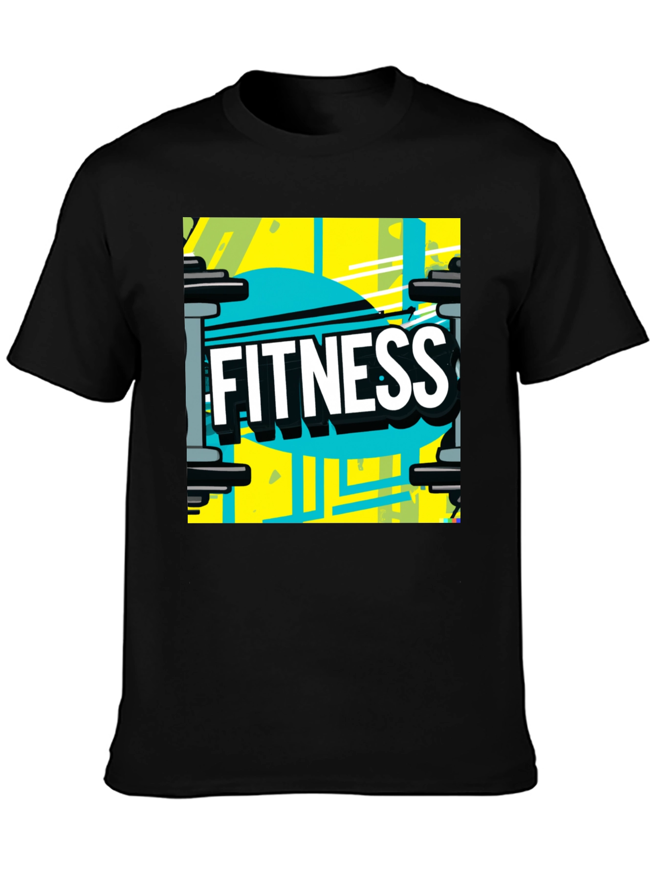 Fitness Graphic Tee - Workout Style