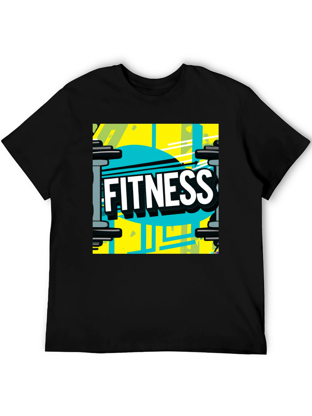 Fitness Graphic Tee - Workout Style