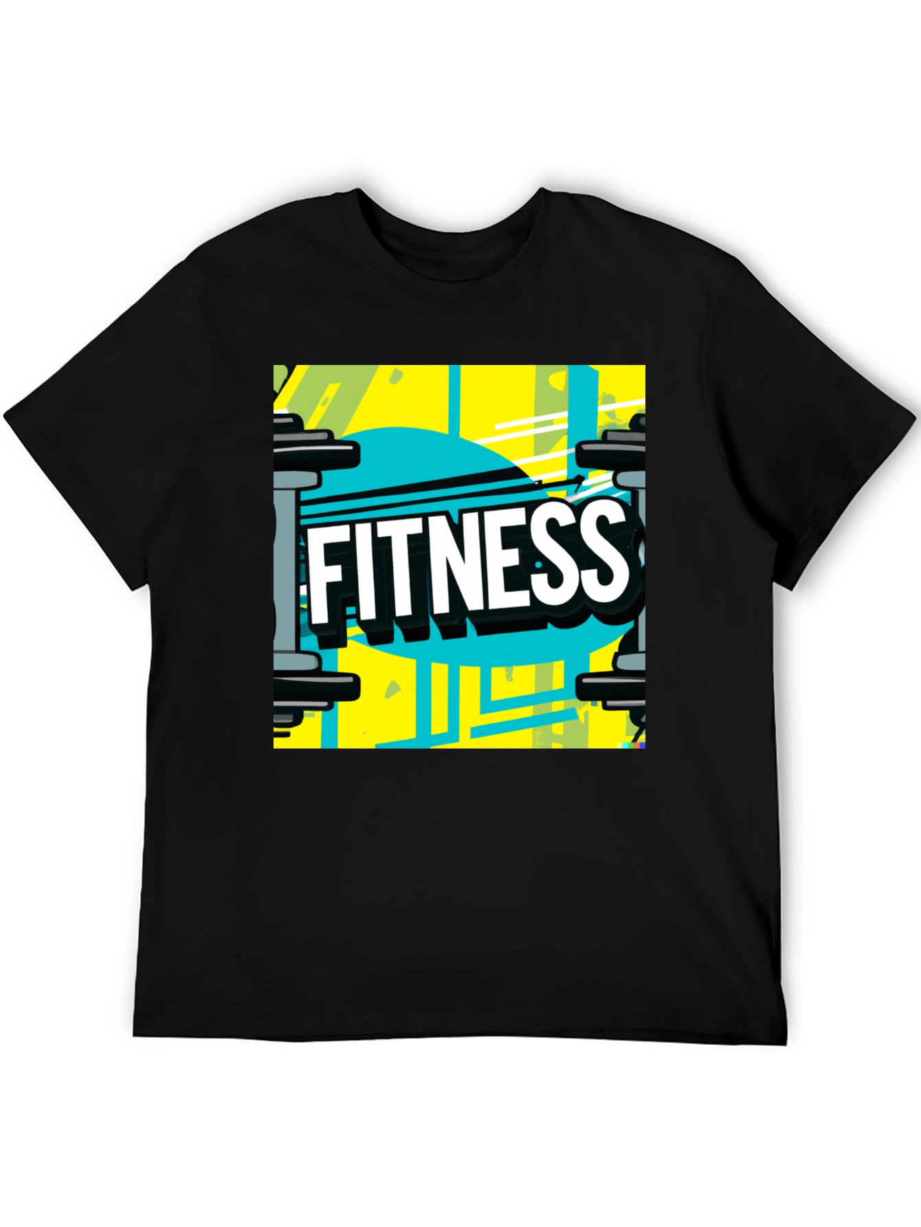 Fitness Graphic Tee - Workout Style