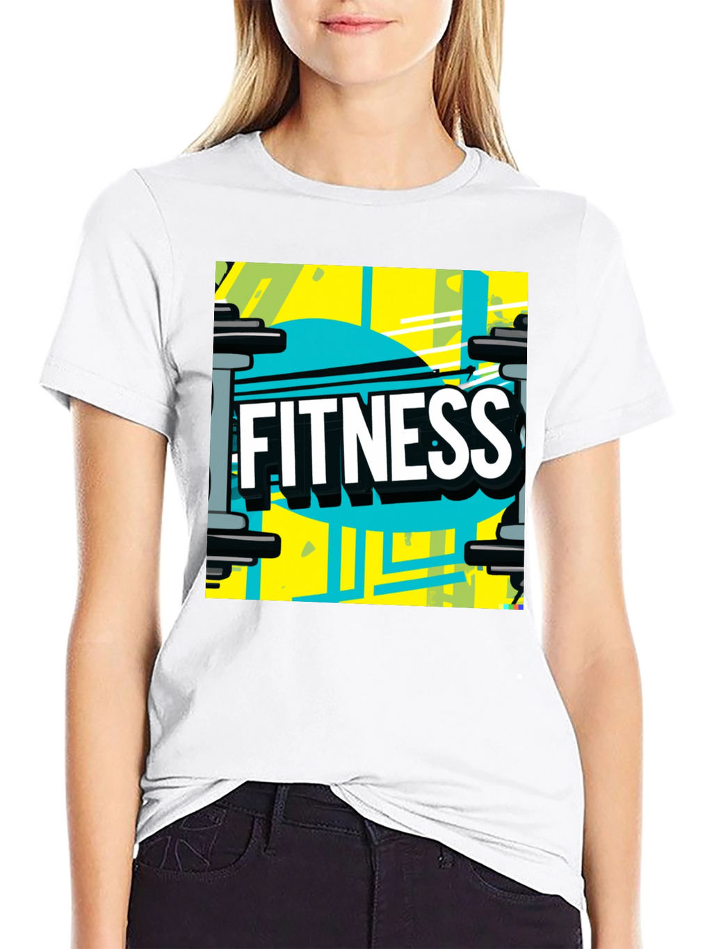Fitness Graphic Tee - Workout Style
