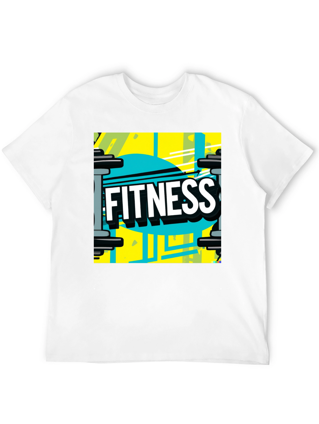 Fitness Graphic Tee - Workout Style