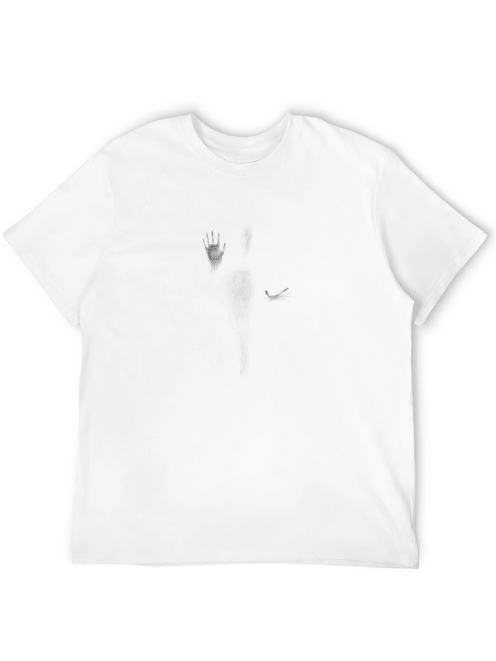 Mens Black Crew Neck Short Sleeve T-Shirt