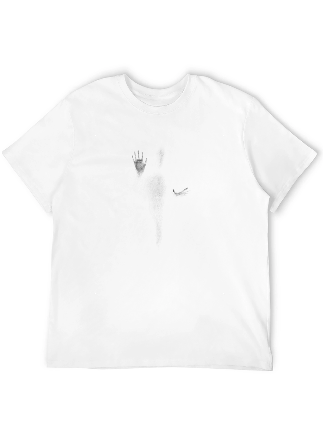 Mens Black Crew Neck Short Sleeve T-Shirt