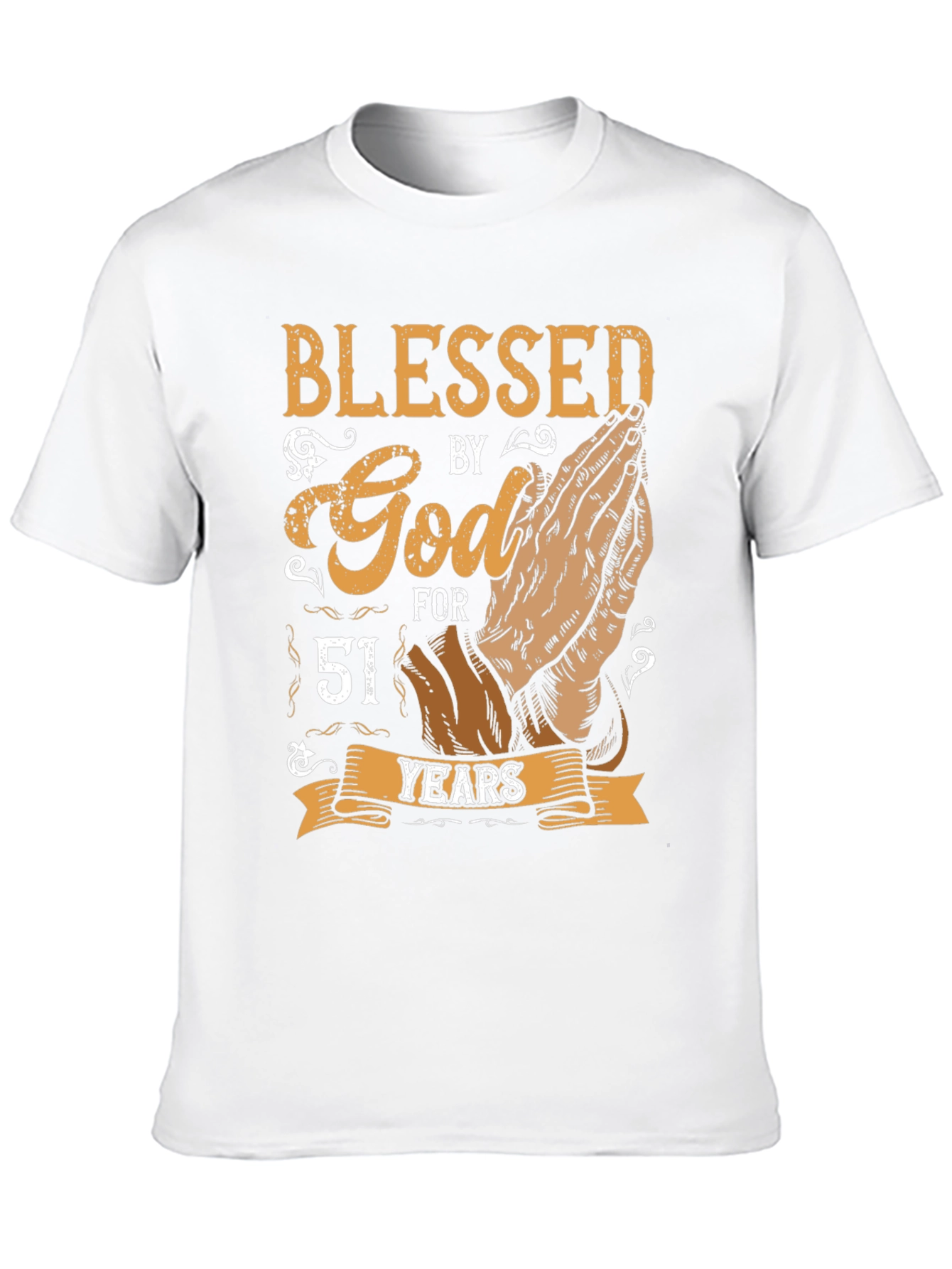 Blessed by God Graphic T-Shirt