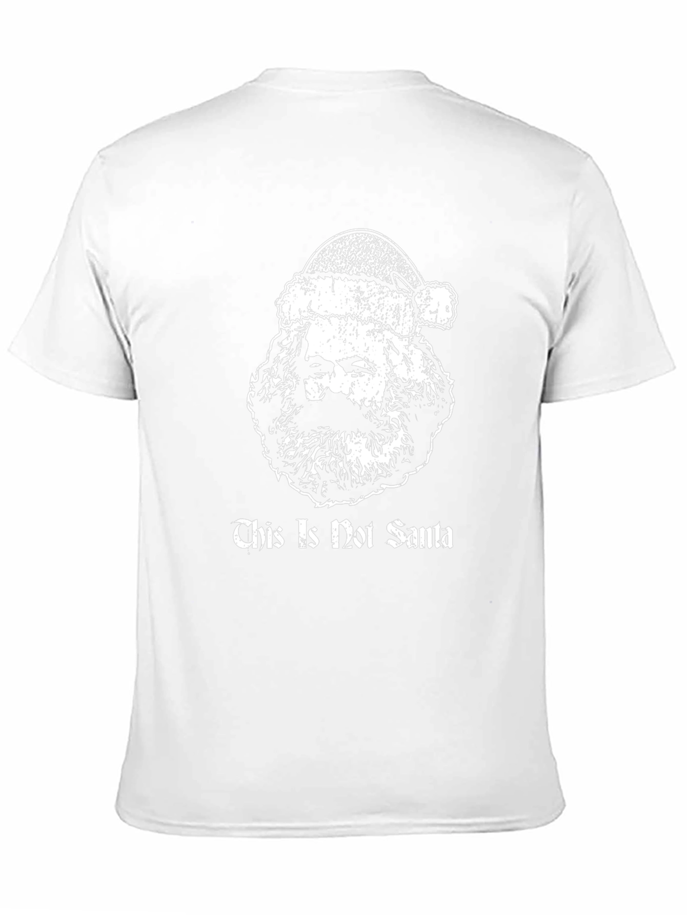 Marx Santa Black T-Shirt -  Holiday Humor Tee