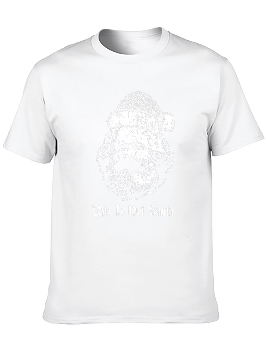 Marx Santa Black T-Shirt -  Holiday Humor Tee