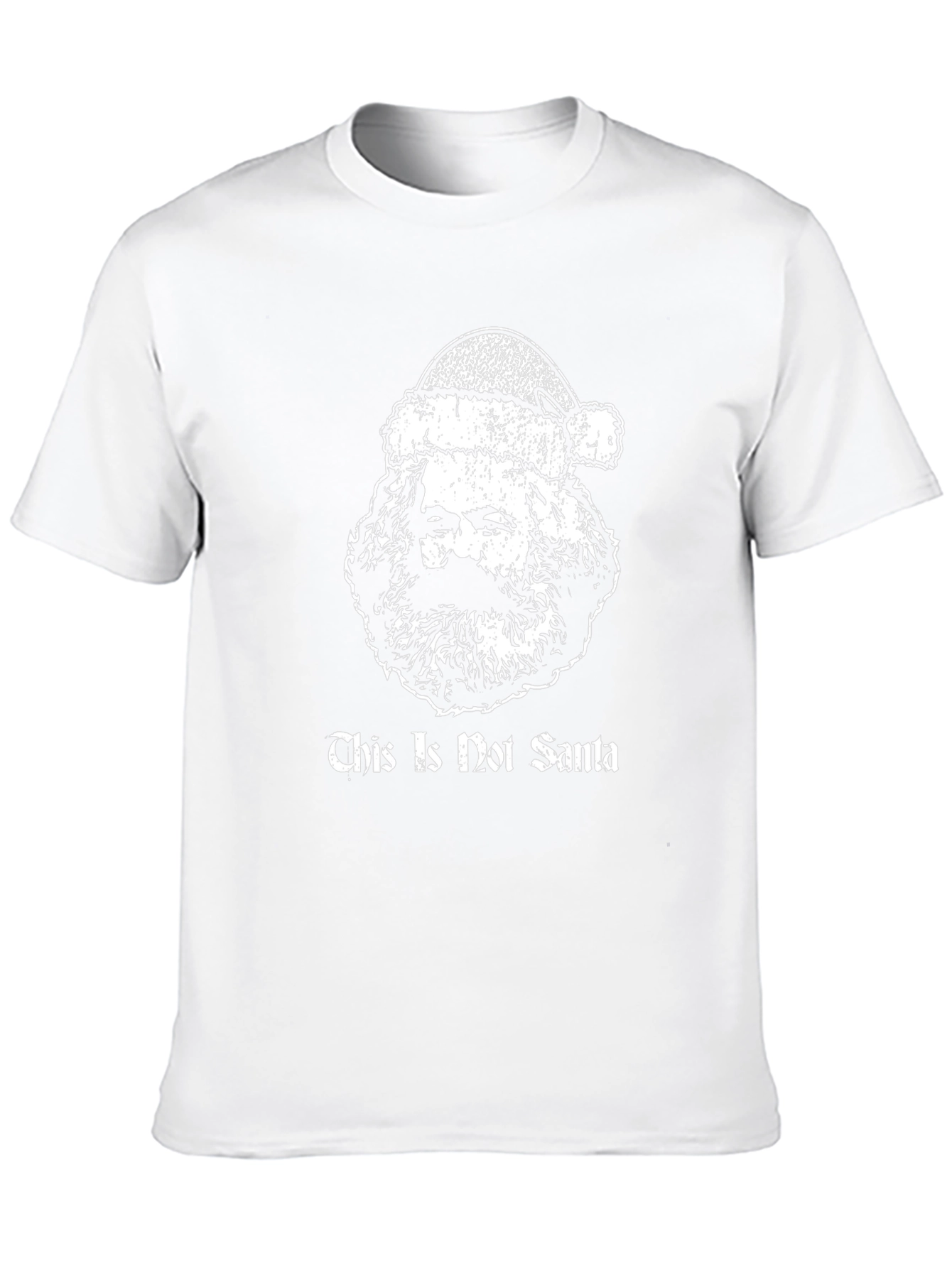 Marx Santa Black T-Shirt -  Holiday Humor Tee