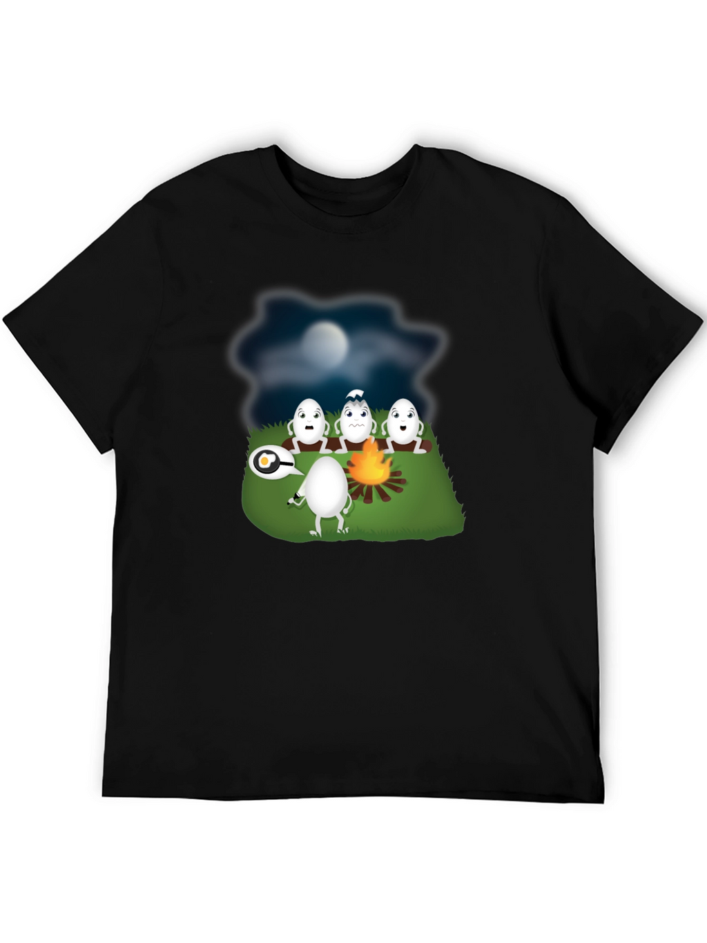 Funny Egg Campfire Story T-Shirt