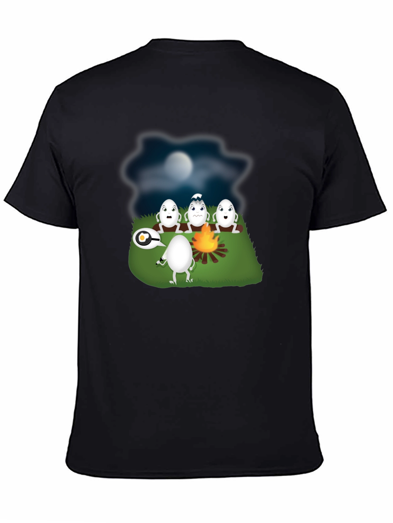 Funny Egg Campfire Story T-Shirt