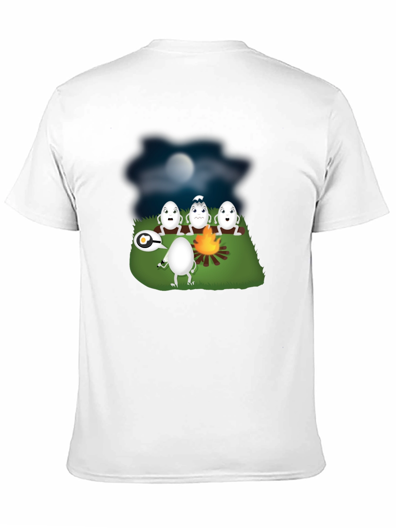 Funny Egg Campfire Story T-Shirt