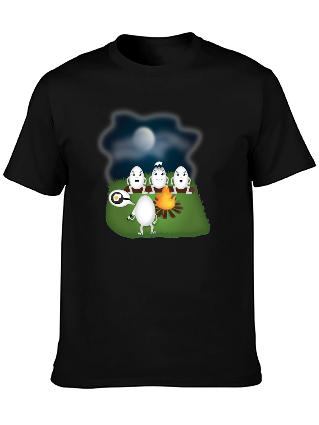 Funny Egg Campfire Story T-Shirt