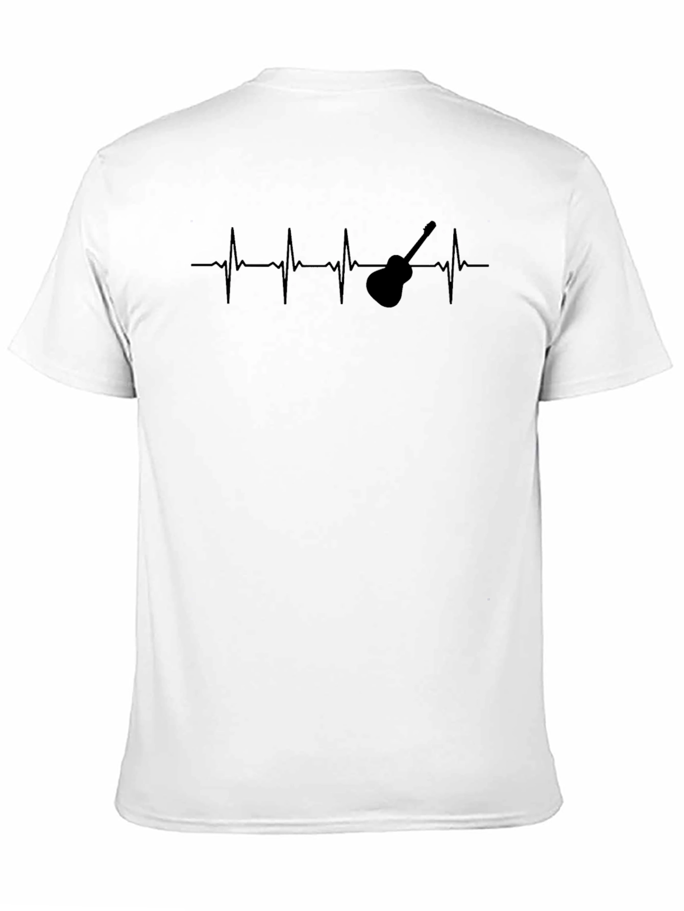 Guitar Heartbeat T-Shirt - Musicians Style