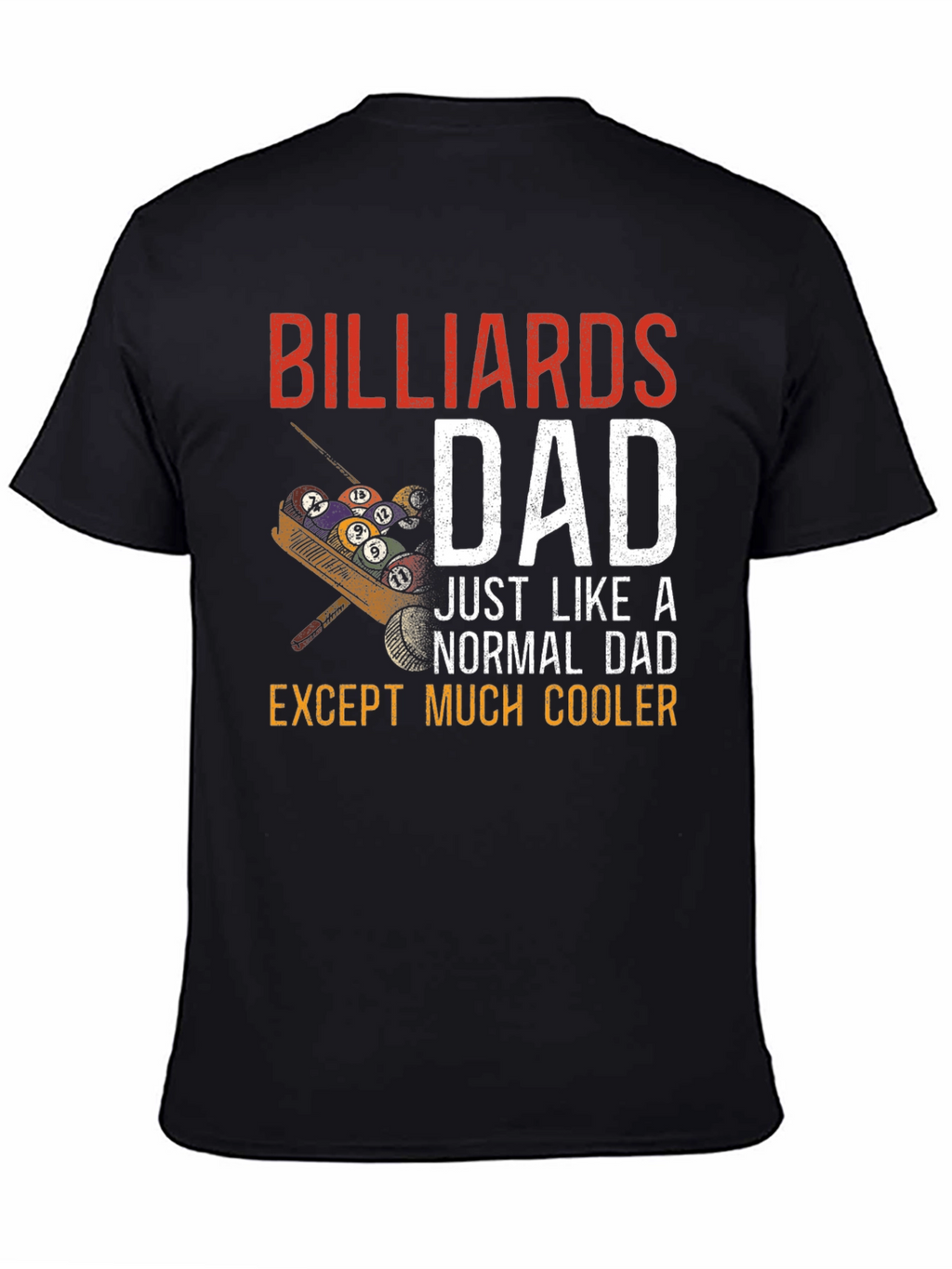 Billiards Dad Graphic Tee