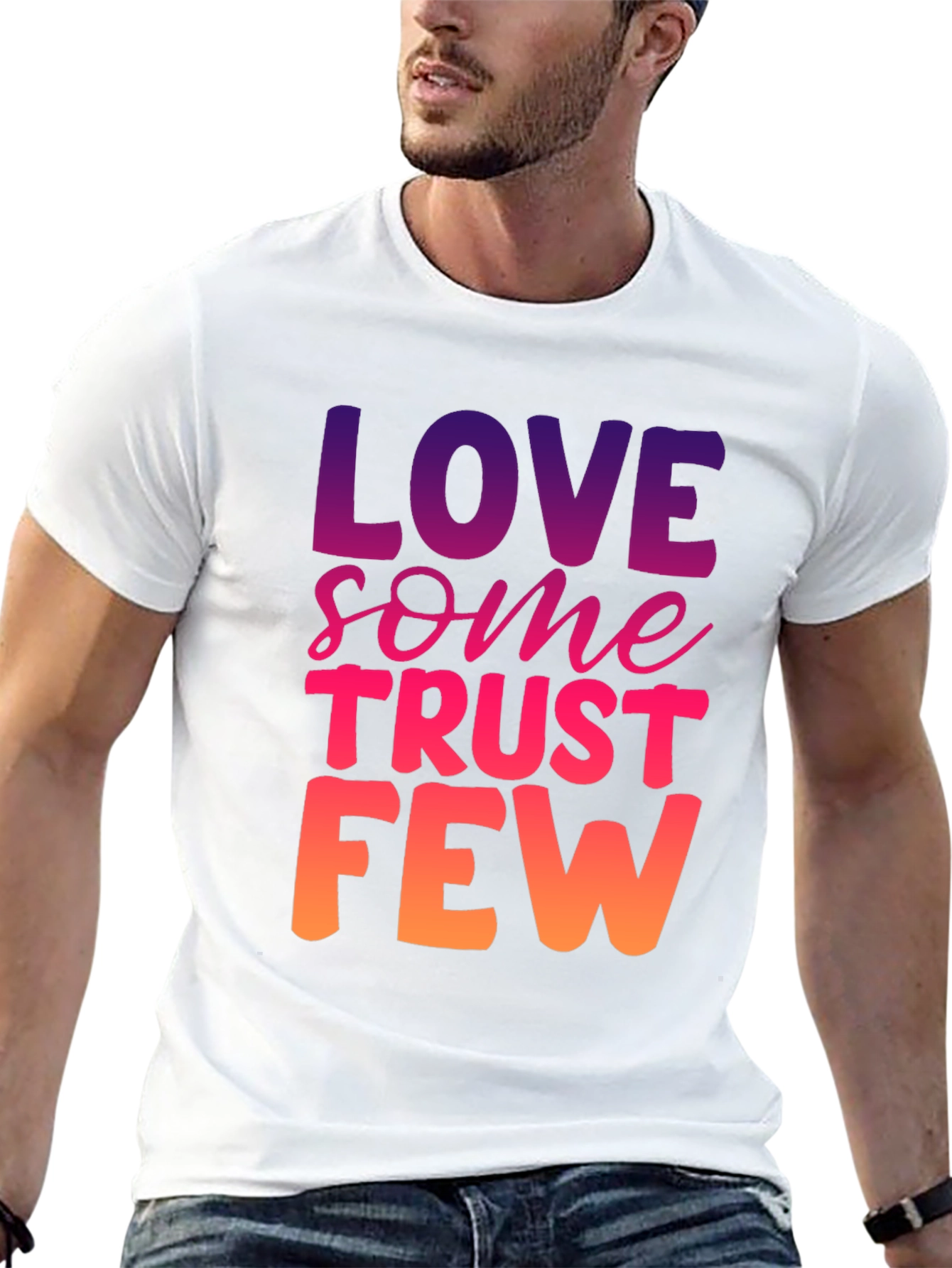Love Some Trust Few Graphic Tee