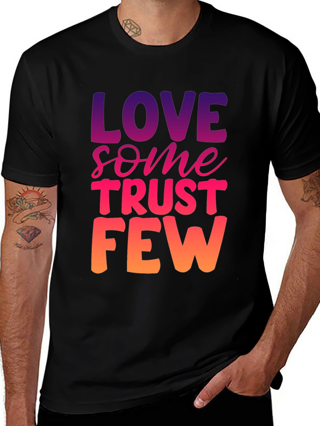 Love Some Trust Few Graphic Tee