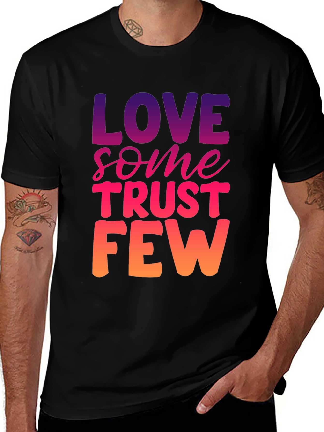 Love Some Trust Few Graphic Tee