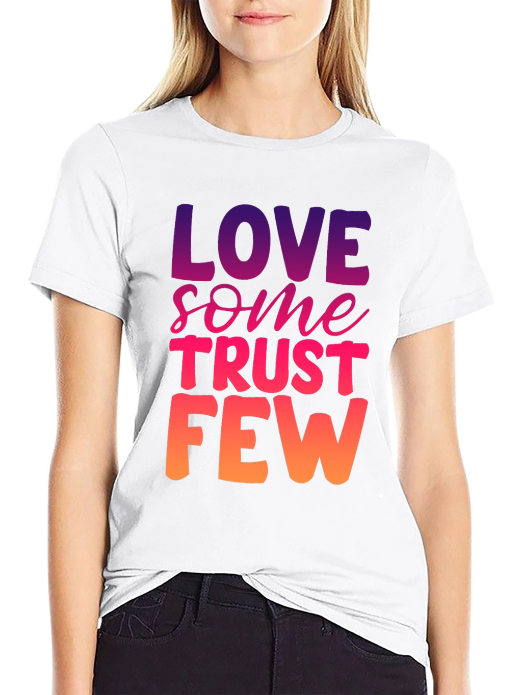 Love Some Trust Few Graphic Tee