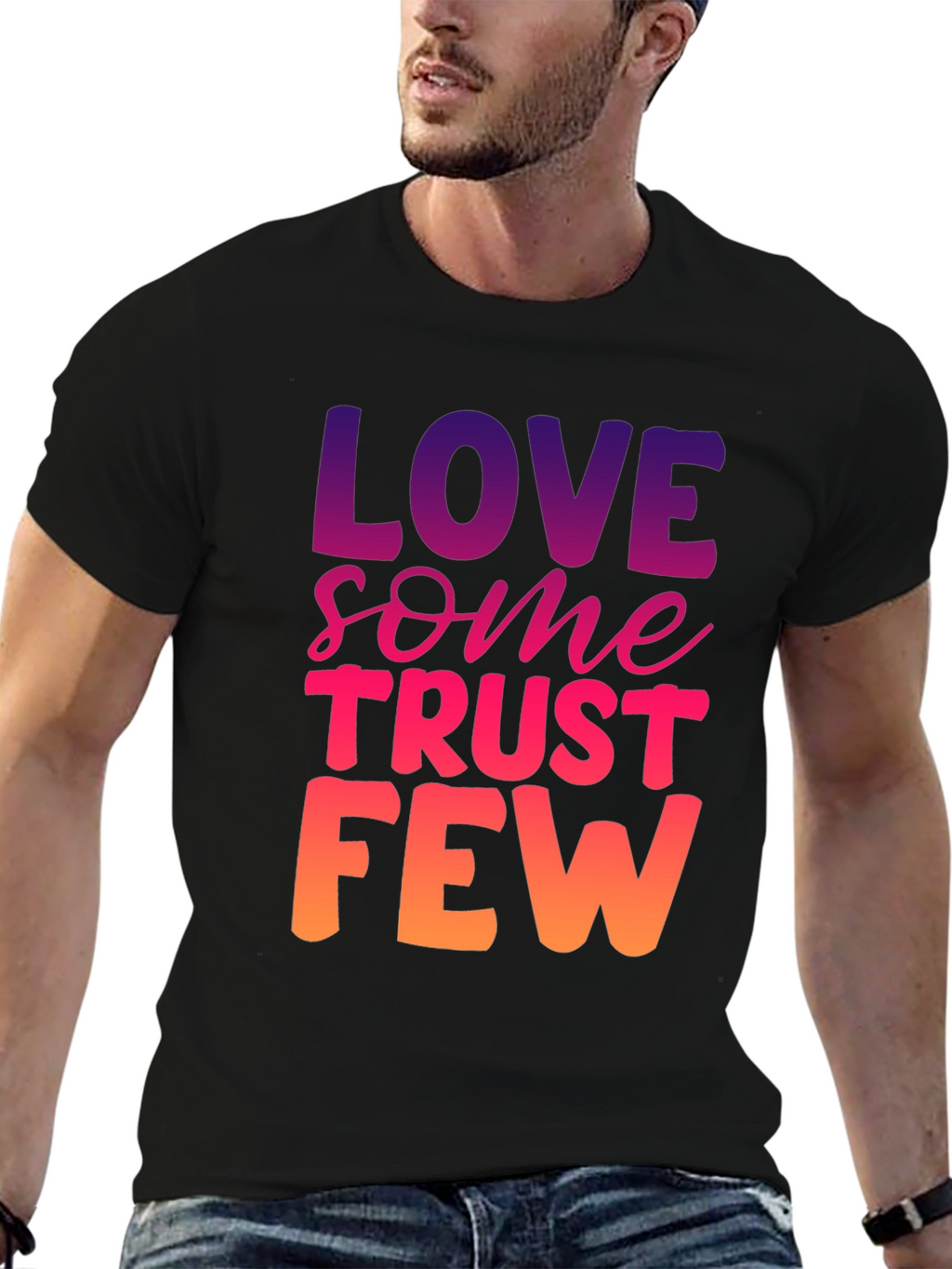 Love Some Trust Few Graphic Tee