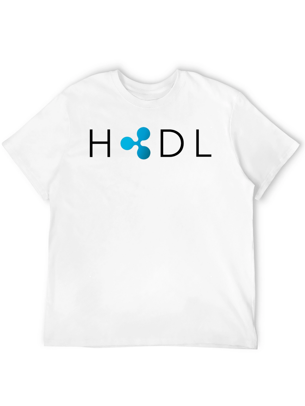 HODL Ripple Crypto T-Shirt - Black