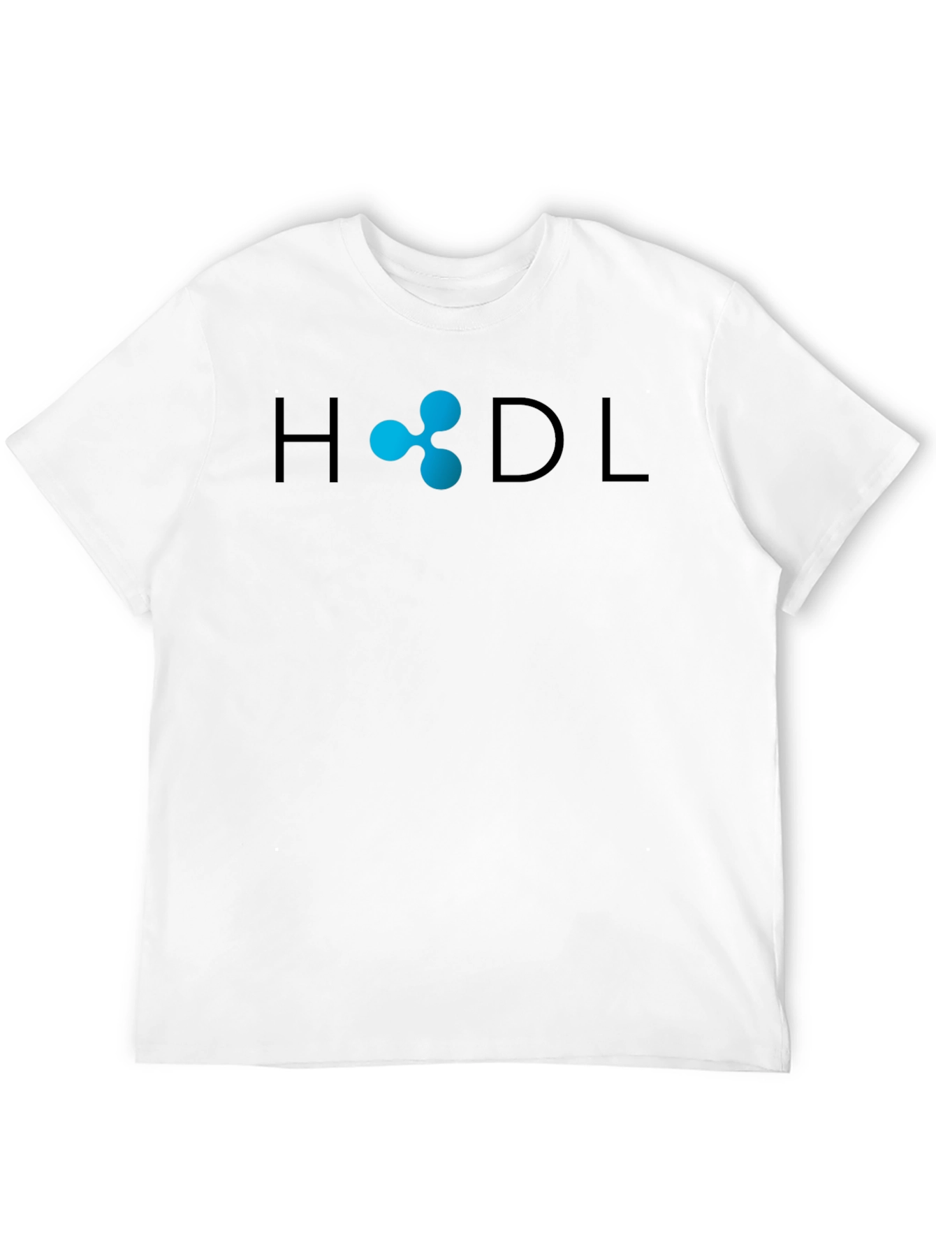 HODL Ripple Crypto T-Shirt - Black