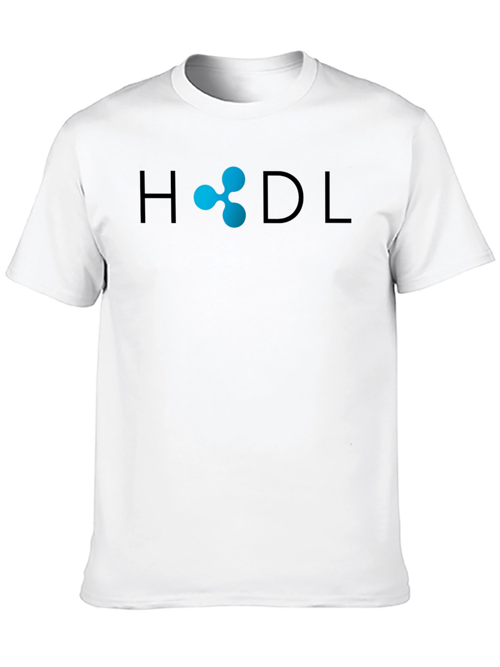 HODL Ripple Crypto T-Shirt - Black
