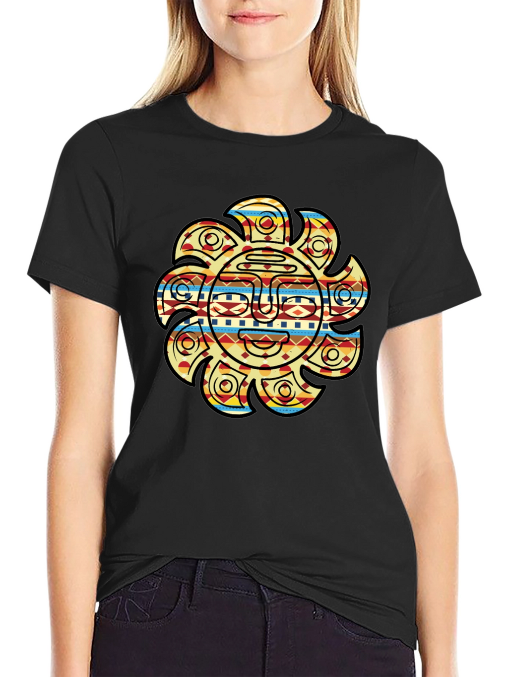 Aztec Sun Graphic Tee