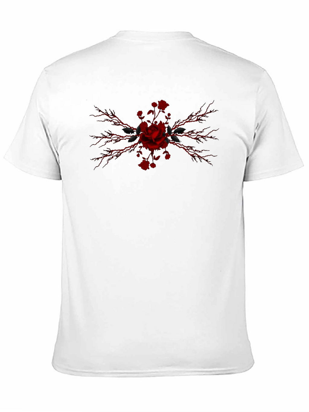 Gothic Rose Graphic T-Shirt