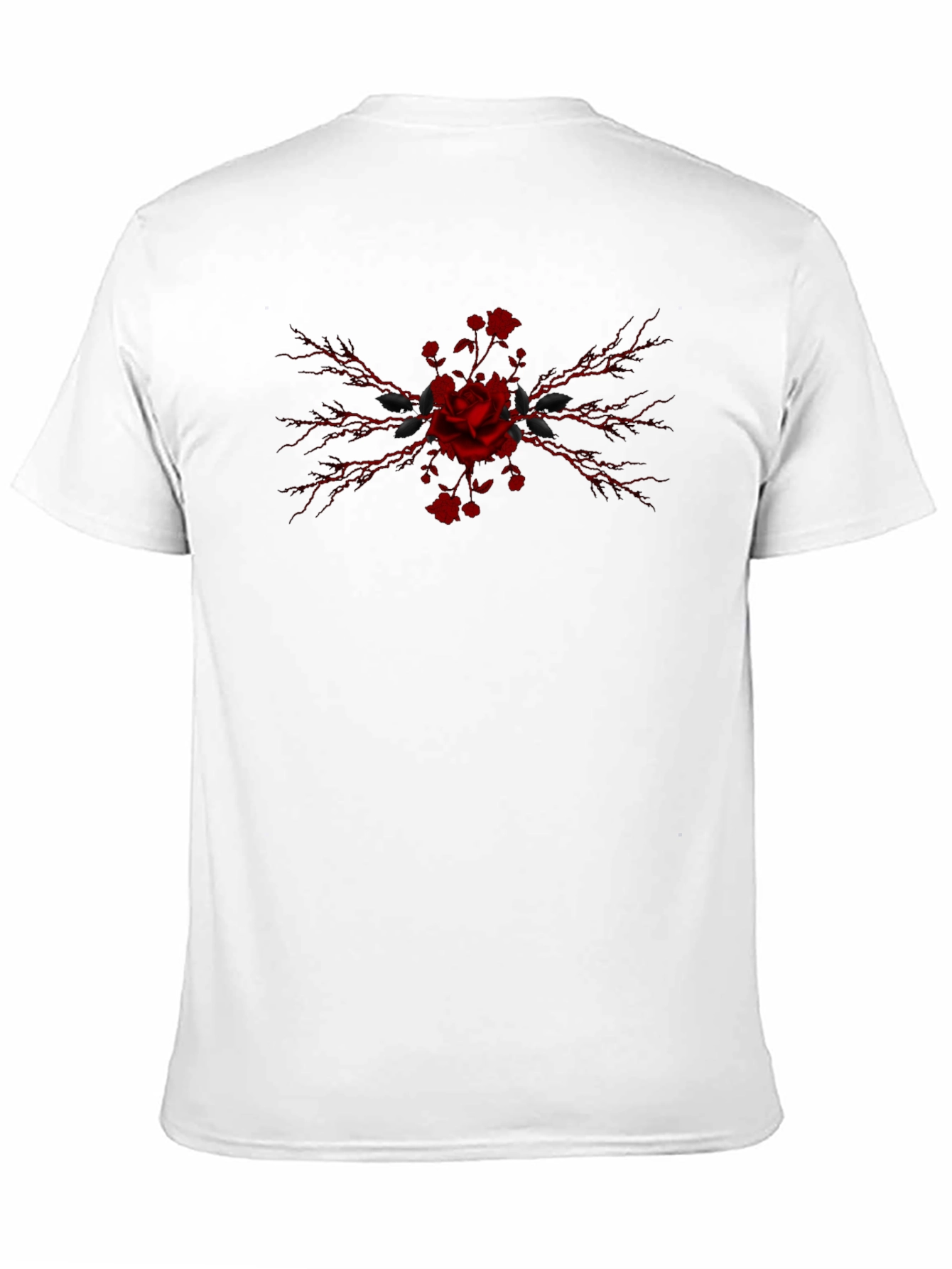 Gothic Rose Graphic T-Shirt