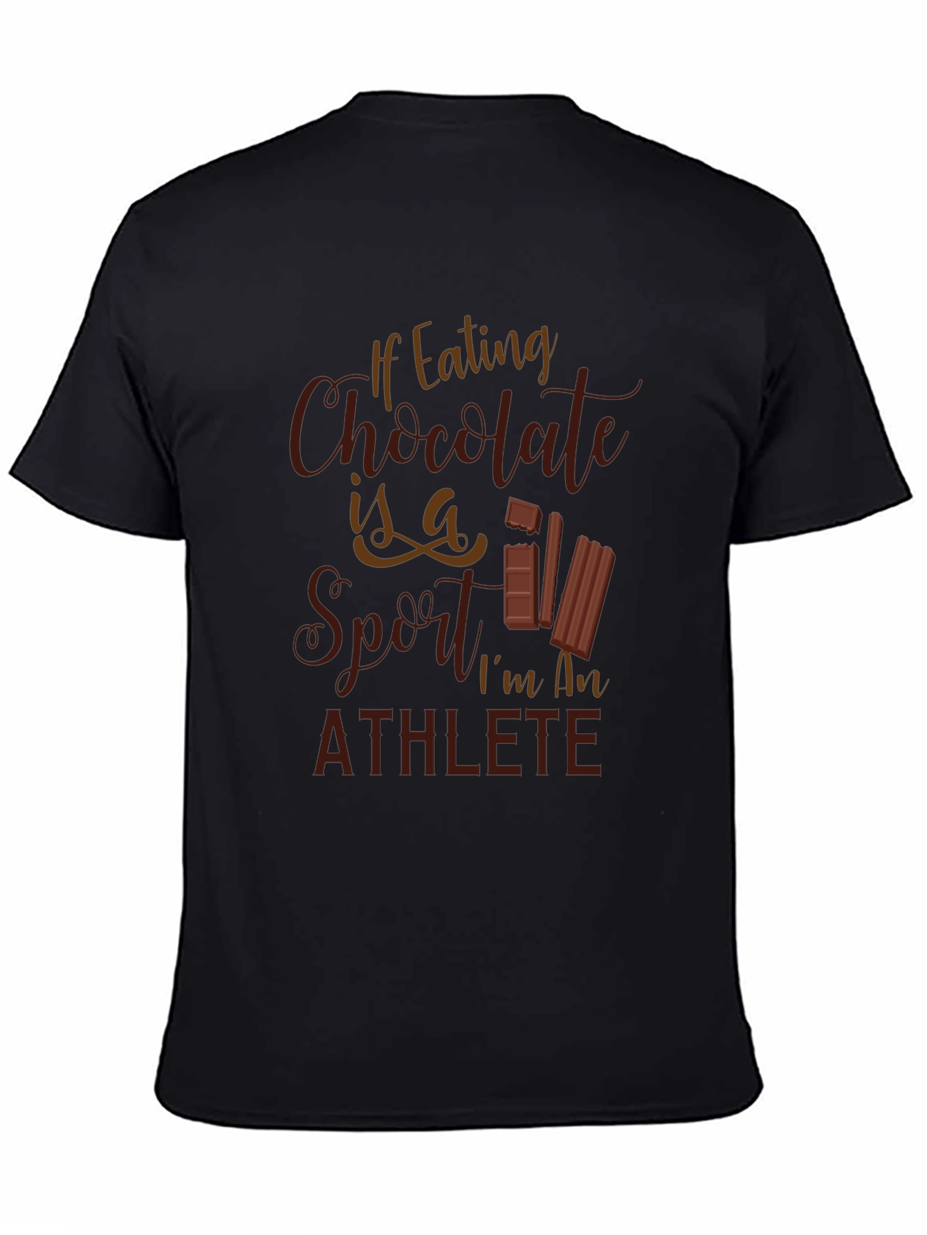 Chocolate Lovers T-Shirt - Funny Athlete Tee