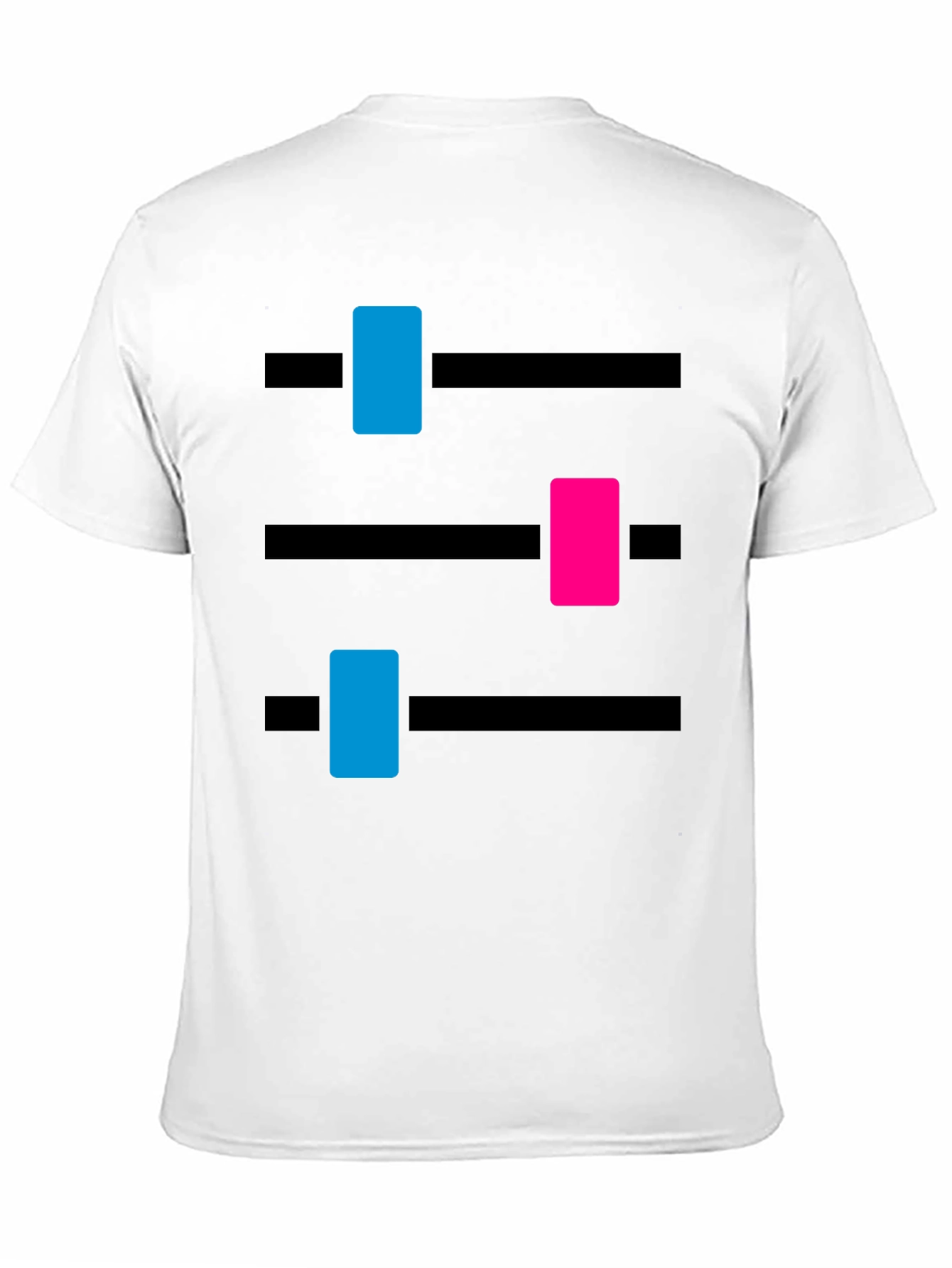 DJ Mixer Graphic Tee - Black Cotton Blend