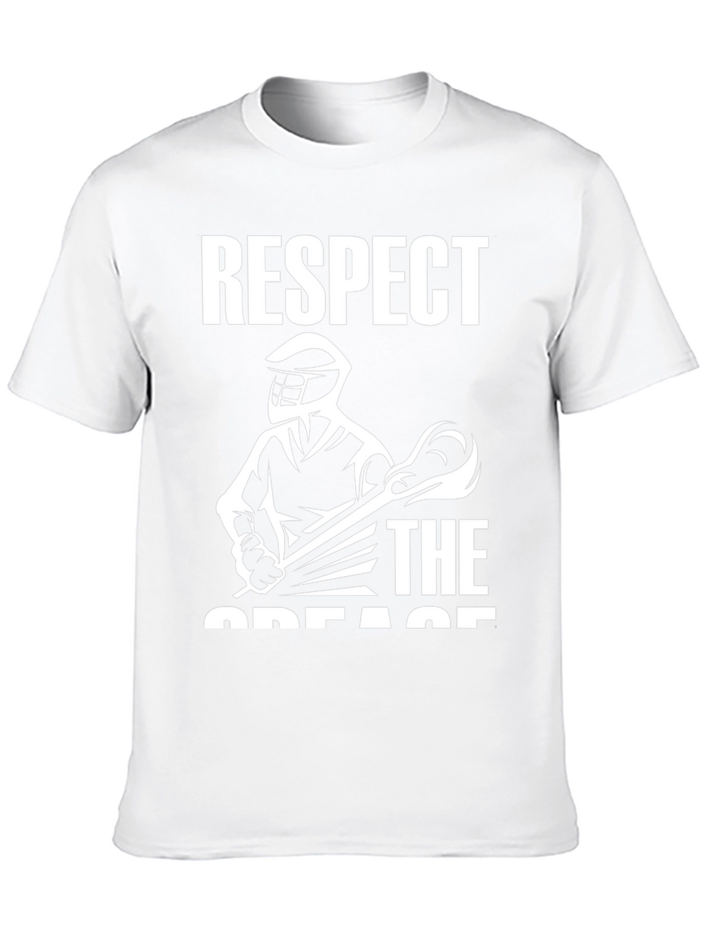Respect The Crease Lacrosse Graphic Tee