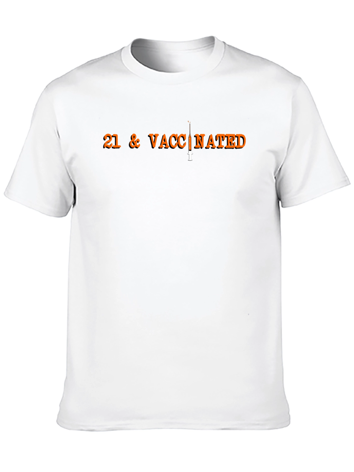 21 & Vaccinated T-Shirt: Celebrate Immunity!