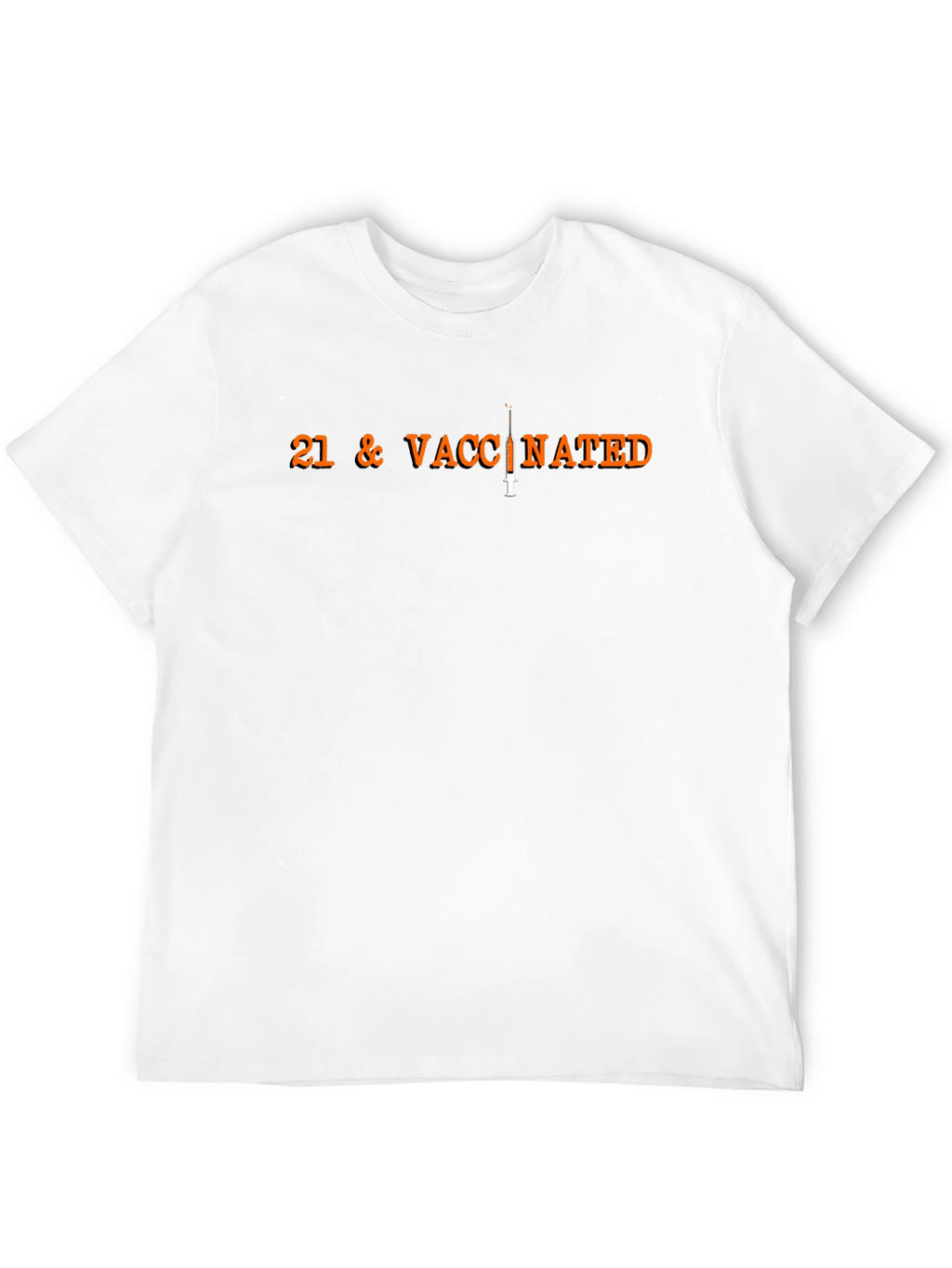 21 & Vaccinated T-Shirt: Celebrate Immunity!