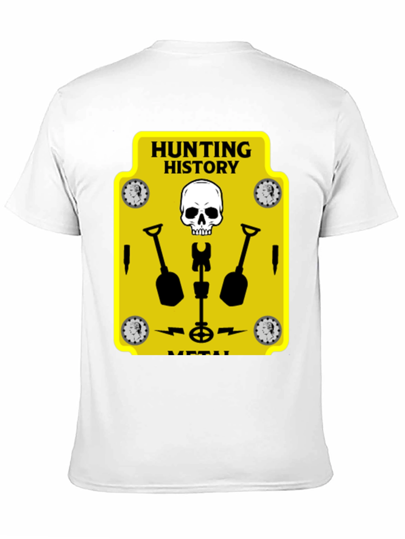 Hunting History Metal Detector T-Shirt