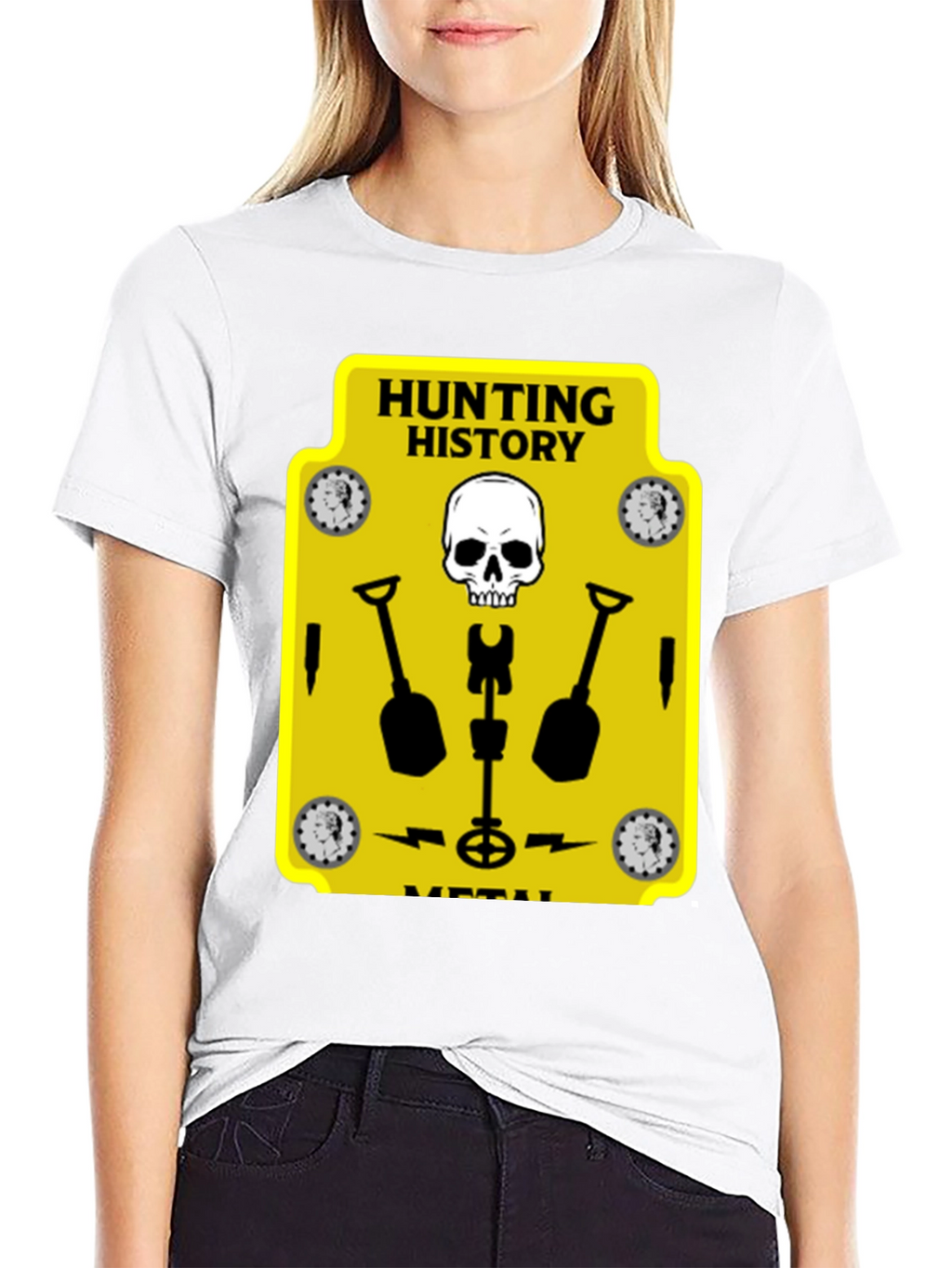 Hunting History Metal Detector T-Shirt