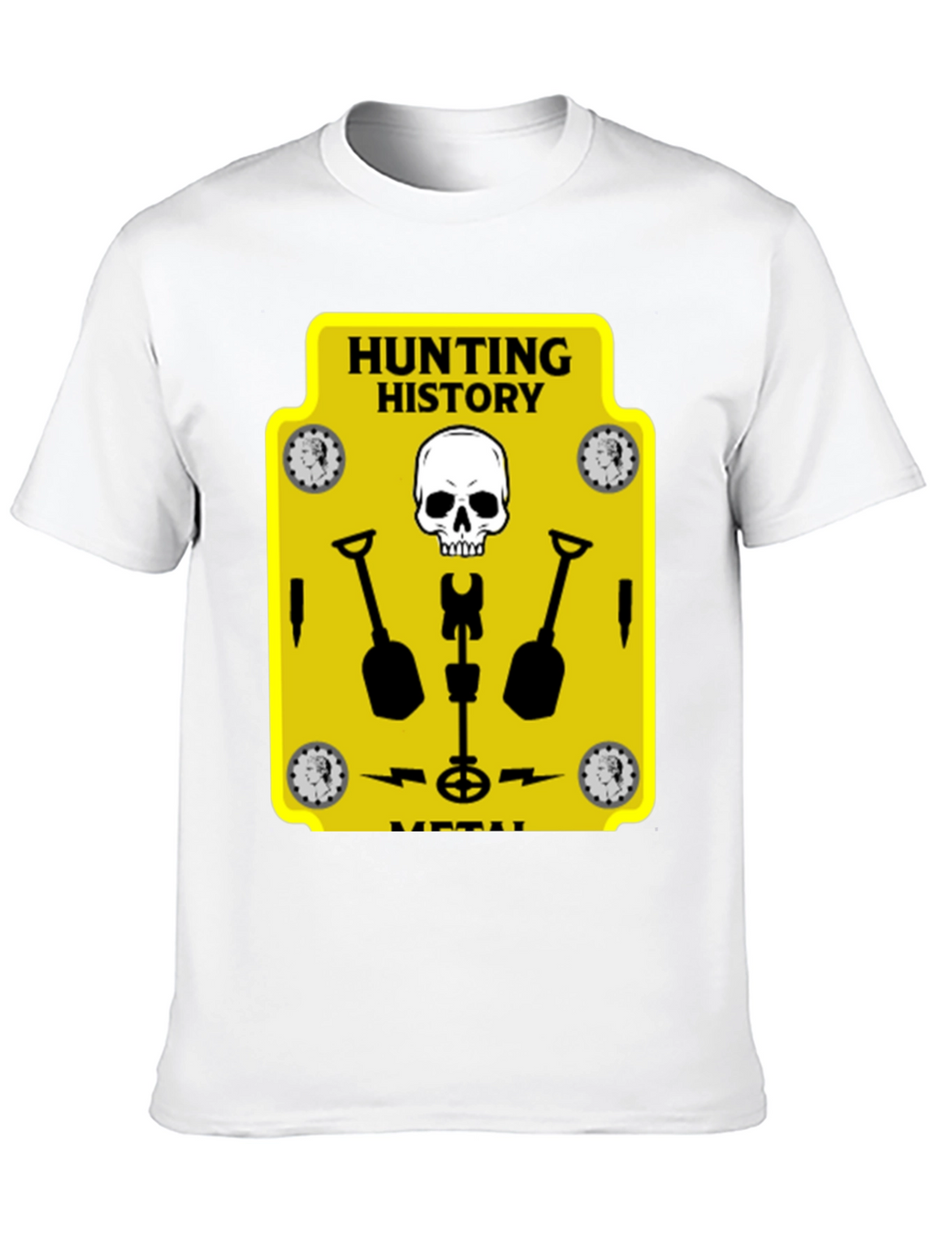 Hunting History Metal Detector T-Shirt