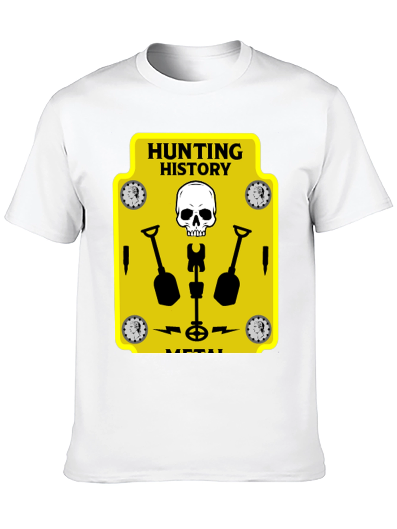 Hunting History Metal Detector T-Shirt