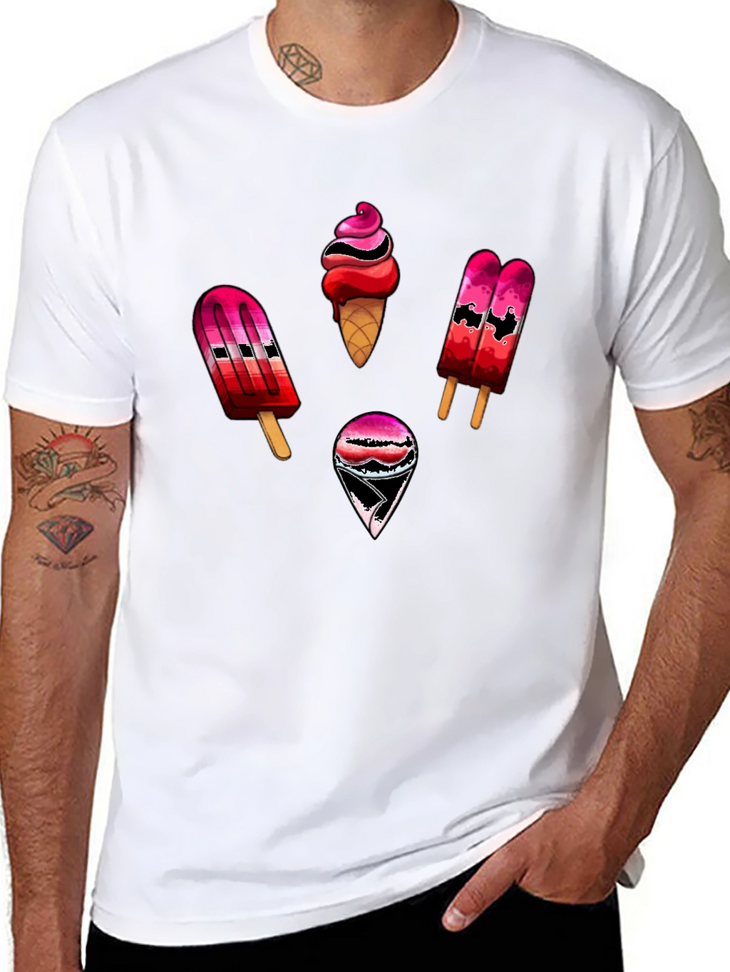 Novelty Ice Cream Graphic Tee