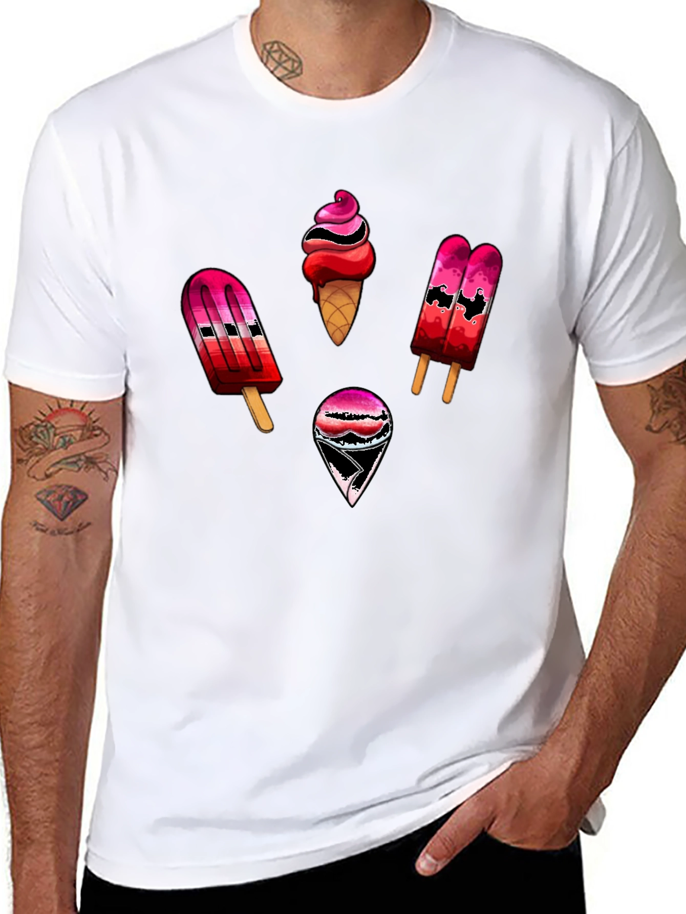 Novelty Ice Cream Graphic Tee