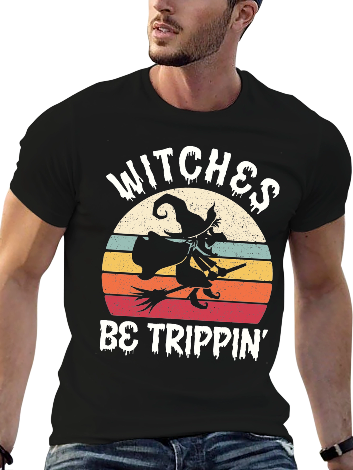 Witches Be Trippin Halloween T-Shirt