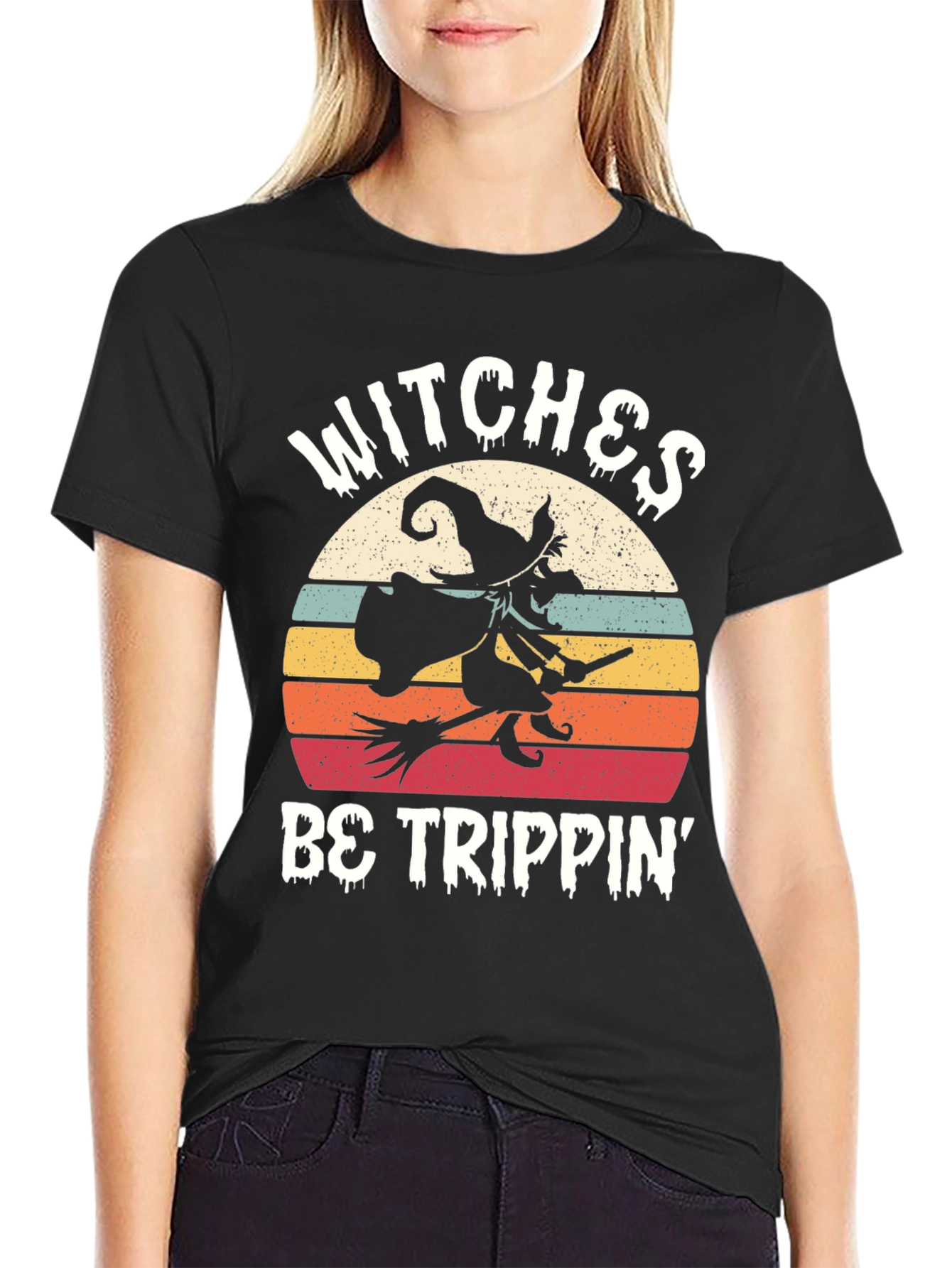 Witches Be Trippin Halloween T-Shirt