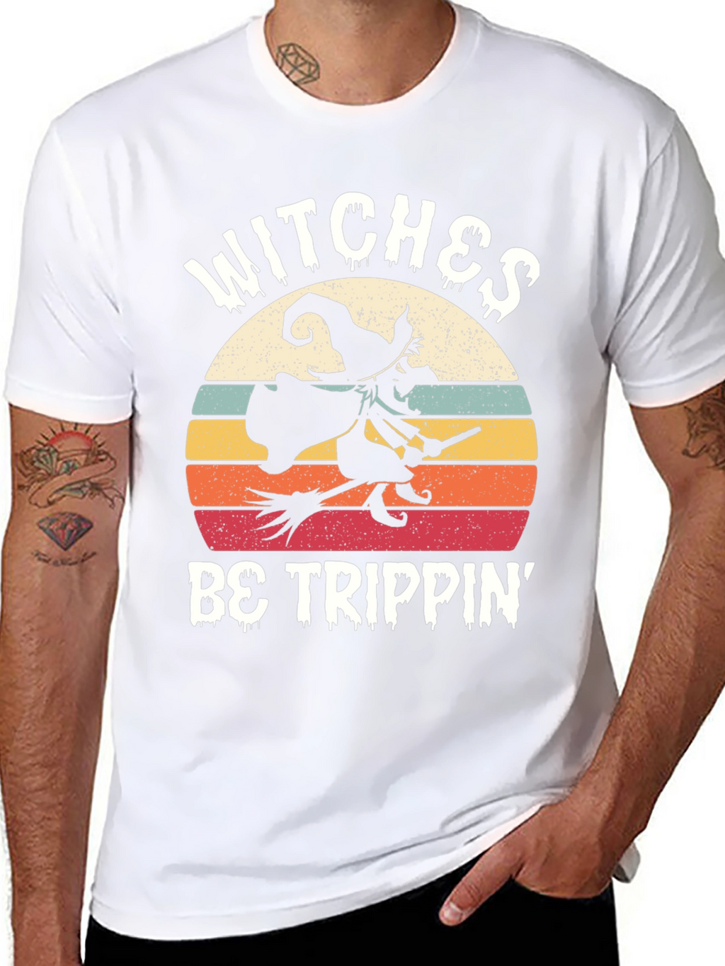 Witches Be Trippin Halloween T-Shirt
