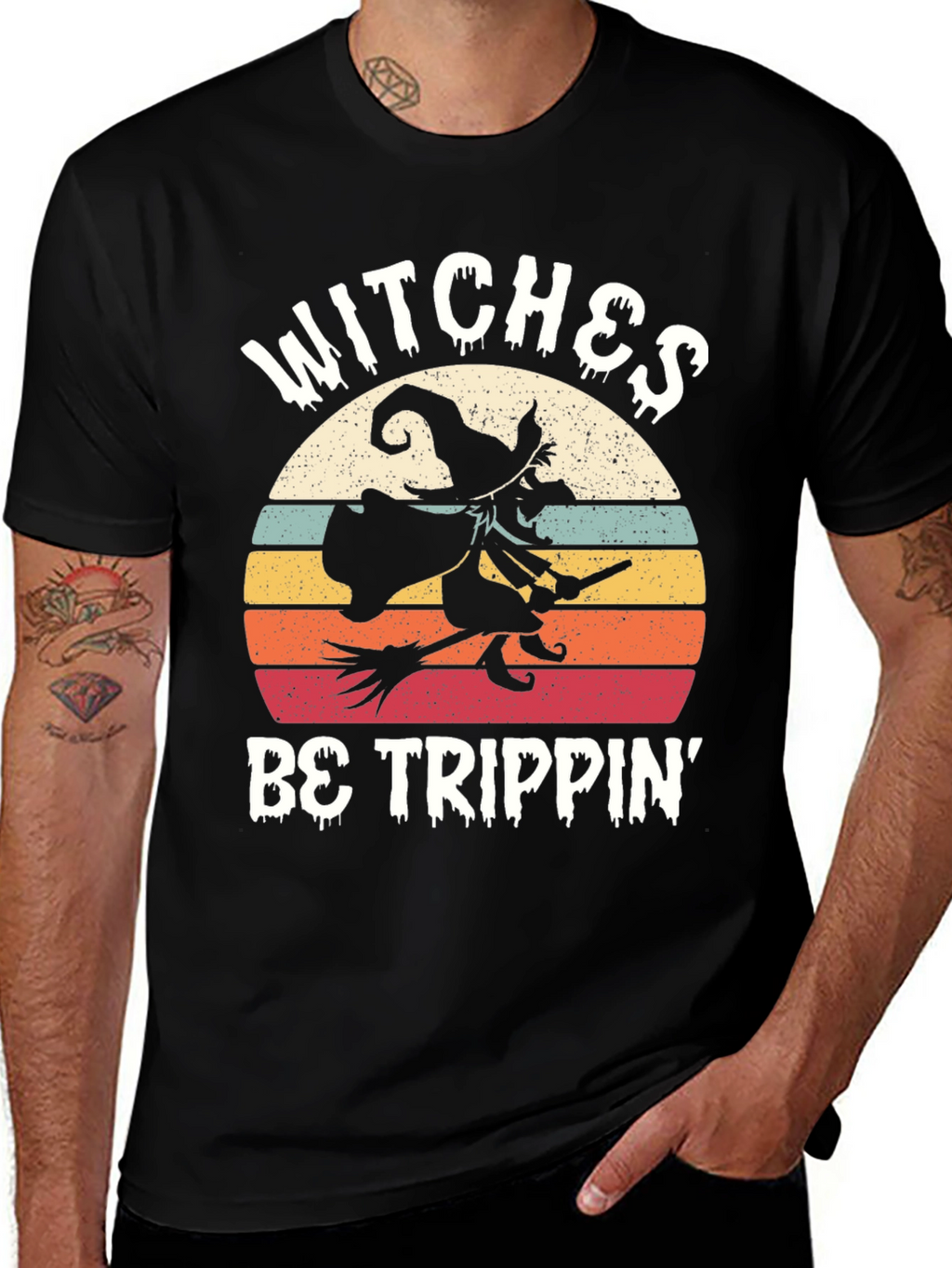 Witches Be Trippin Halloween T-Shirt