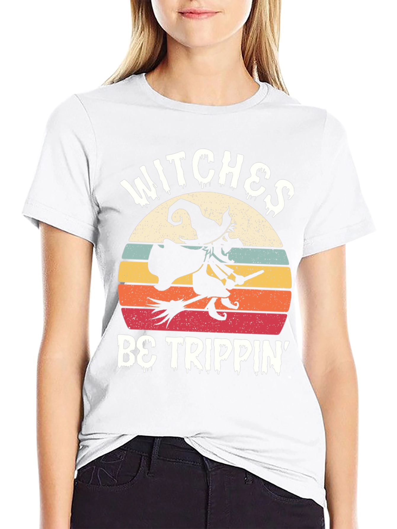Witches Be Trippin Halloween T-Shirt