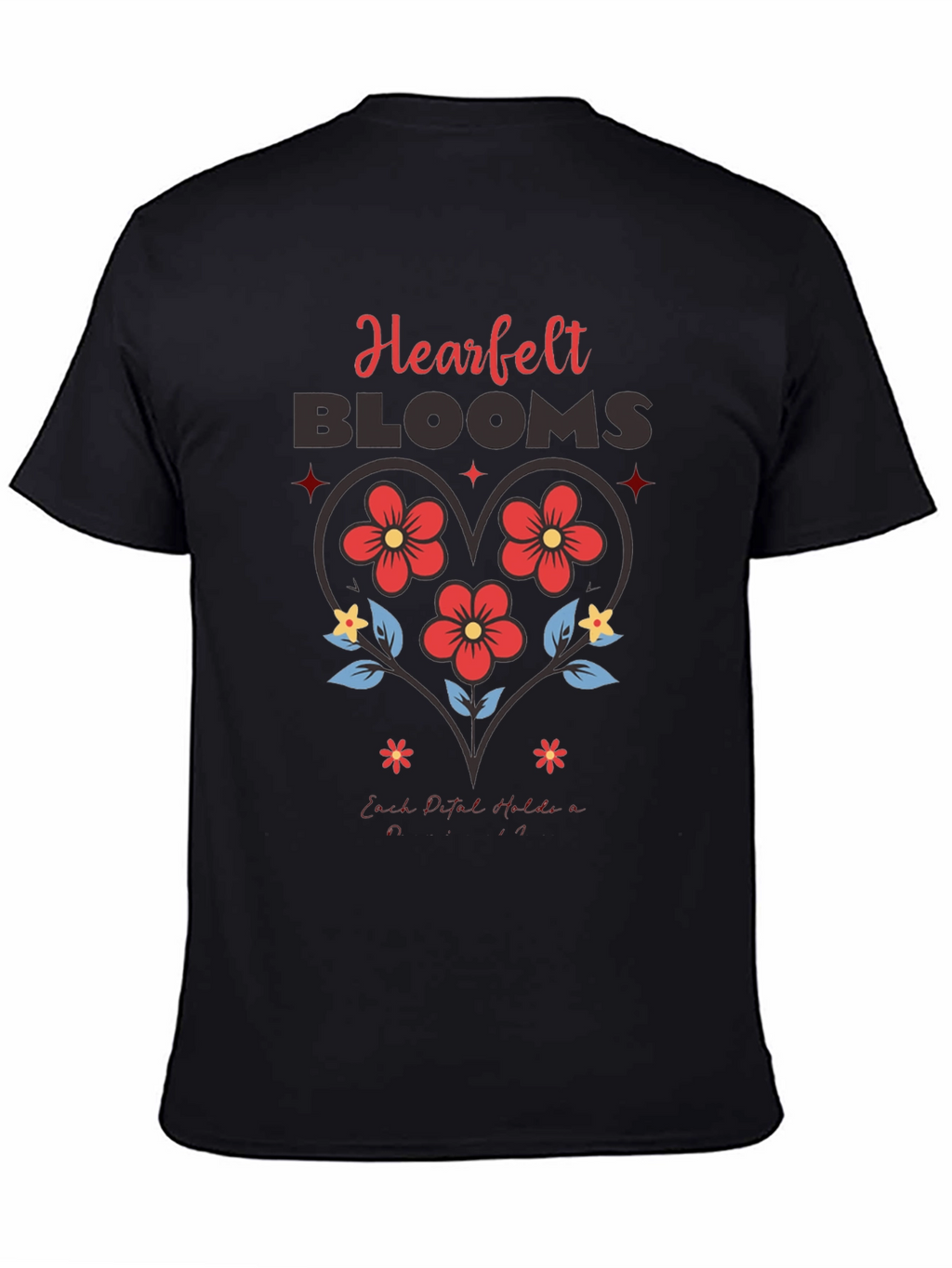 Heartfelt Blooms Graphic Tee