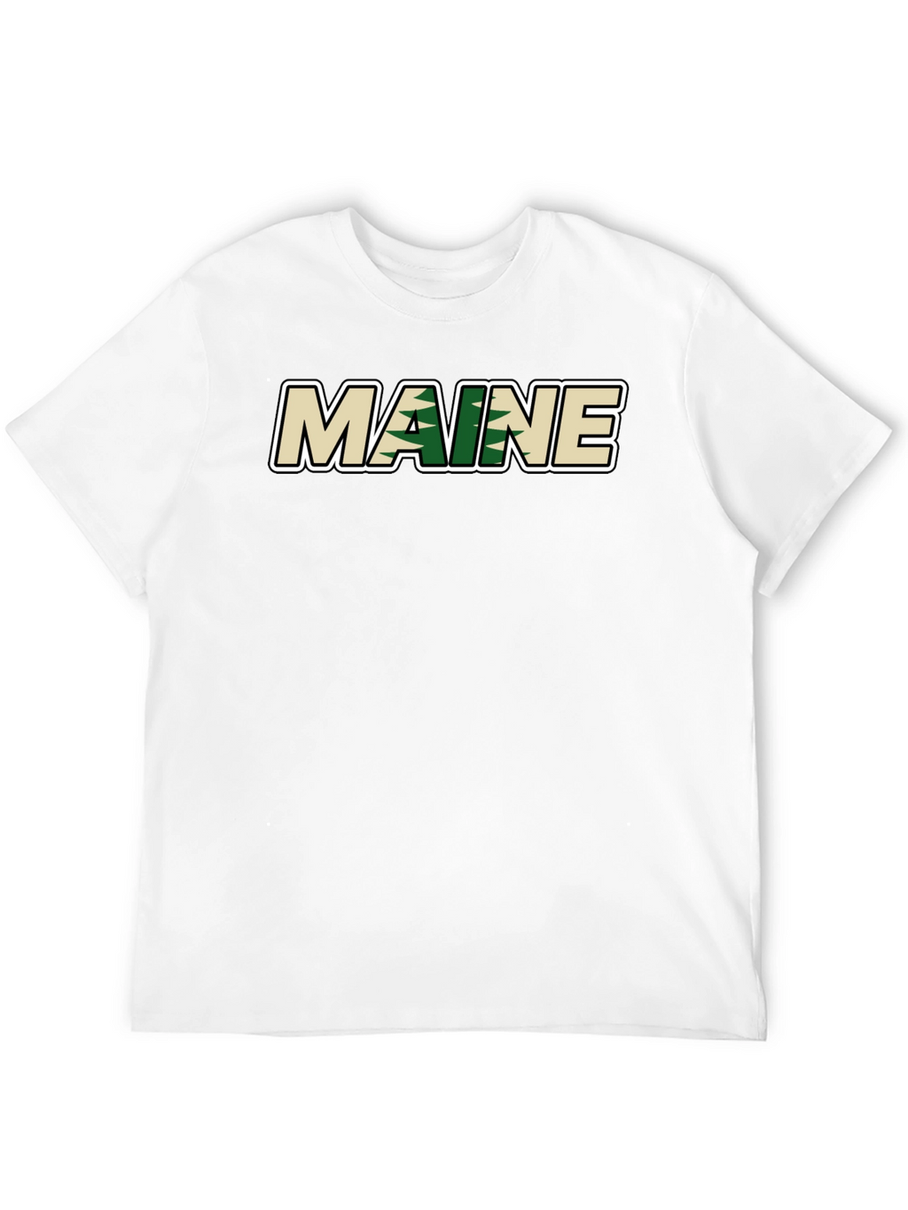 Maine Graphic T-Shirt - Outdoor Adventure Tee