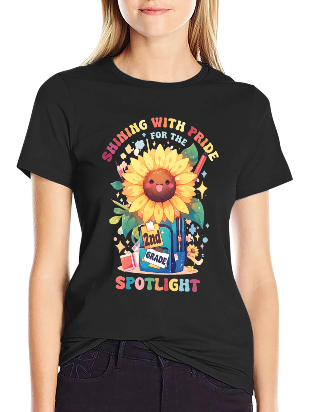 Shining 2nd Grade Spotlight T-Shirt