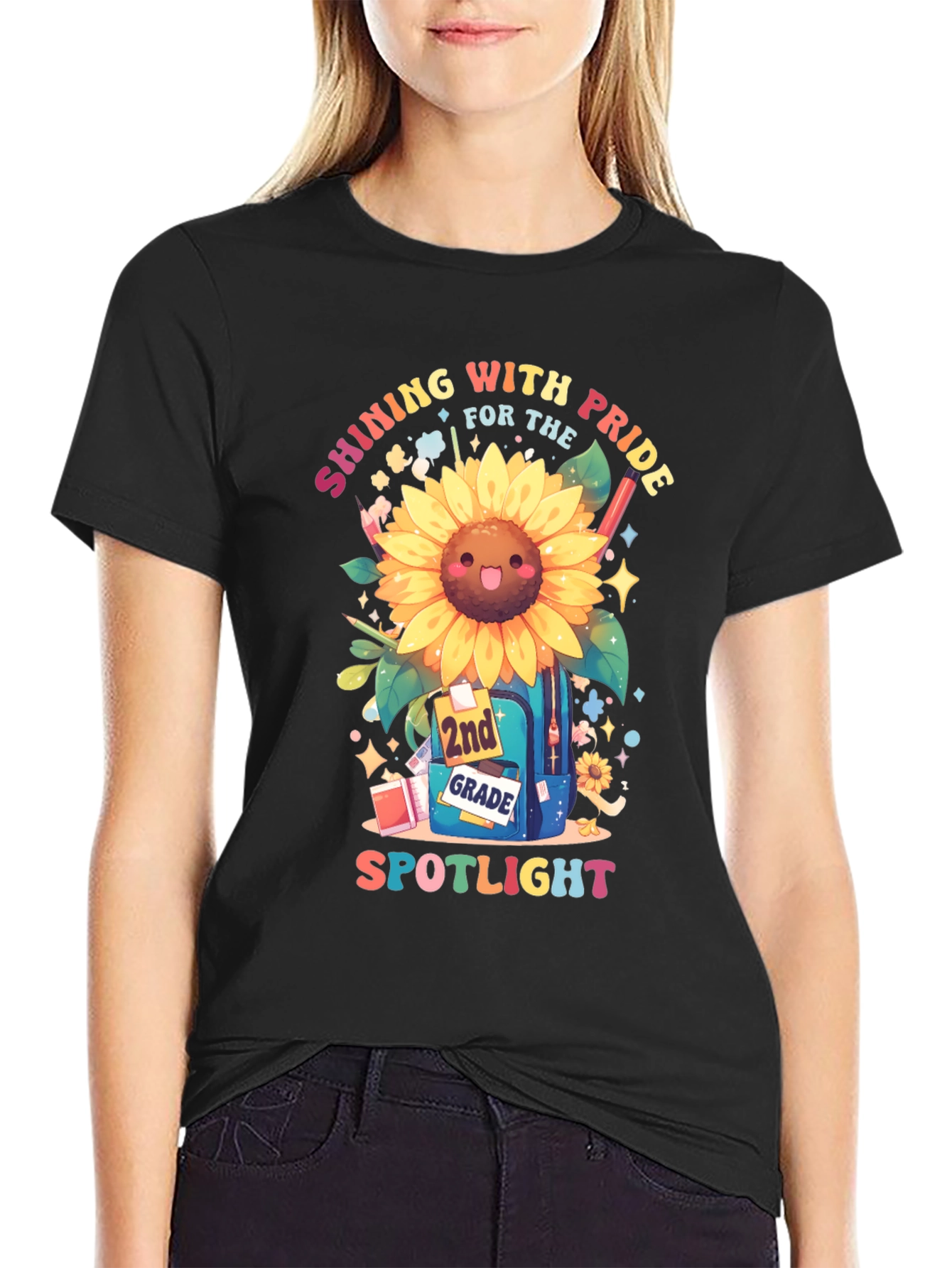 Shining 2nd Grade Spotlight T-Shirt