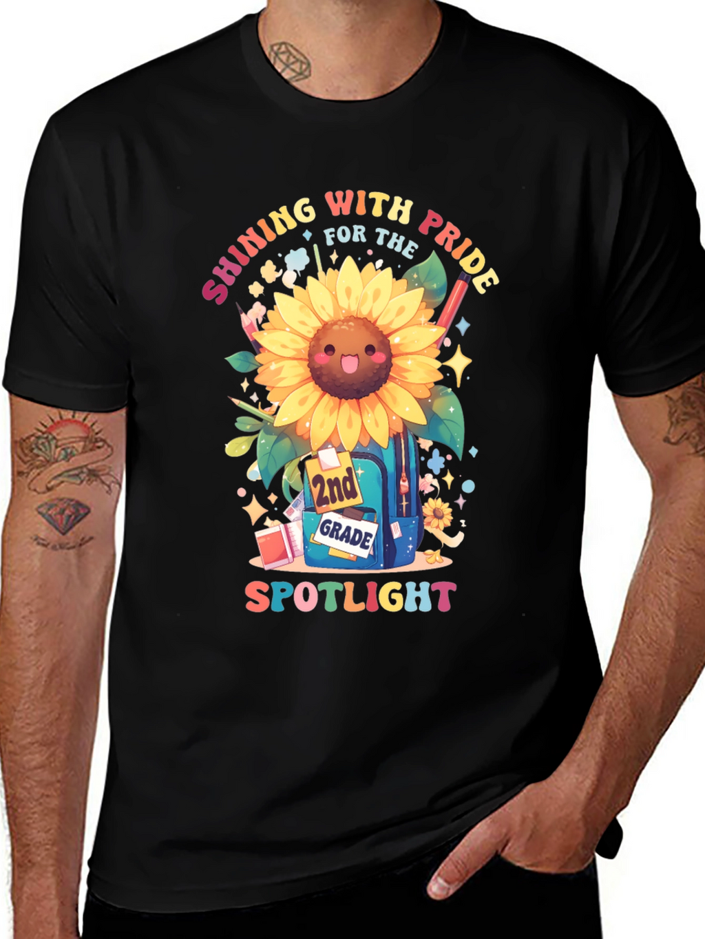Shining 2nd Grade Spotlight T-Shirt